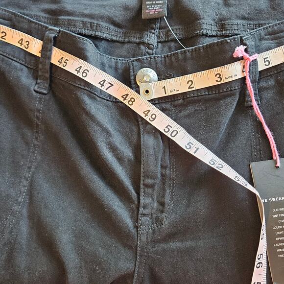 Torrid Black Utility Pants Super Skinny Stiletto Plus 26 Casual Neutral Capsule - Picture 11 of 11
